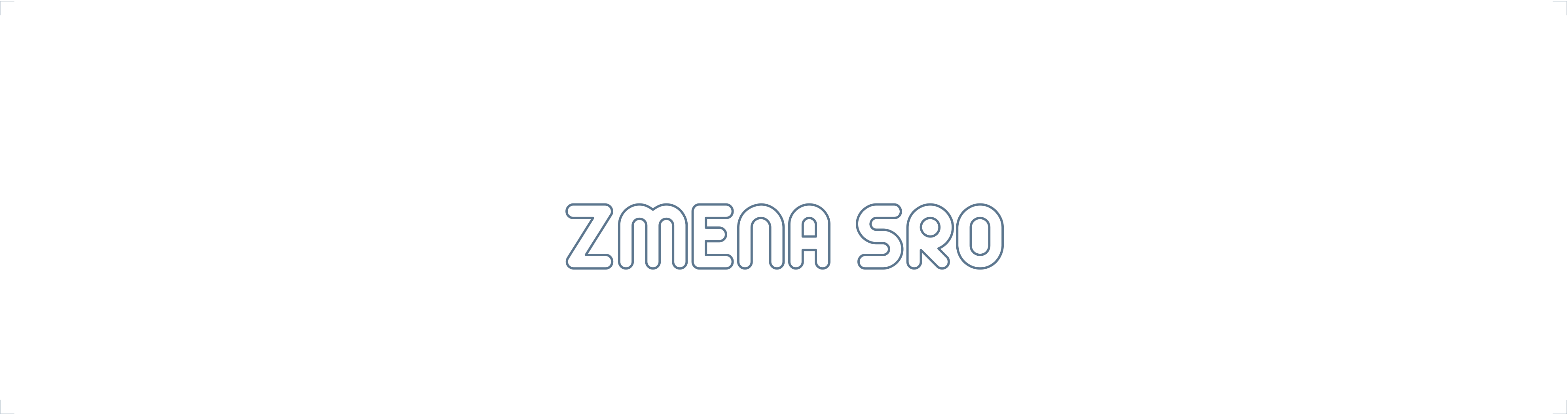 Moja SRO- zmena SRO